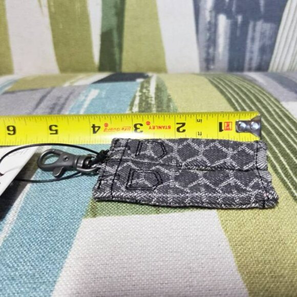 Kipling Jeans Keychain In Black Cotton - Picture 5 of 6